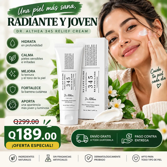 Dr. Althea 345 Relief Cream | Hidratación y Cuidado para tu Piel
