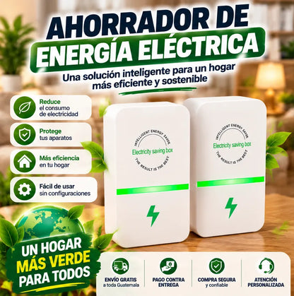 Ahorrador de Energía Inteligente – ¡Fácil de Usar! (2 Unidades)