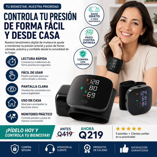 Monitor de presión digital : Controla tu presión desde casa